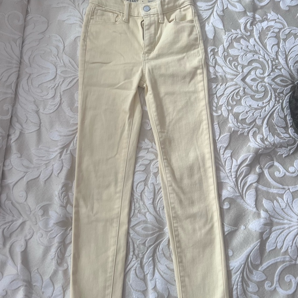 Rockstar Jeggings, yellow. high rise